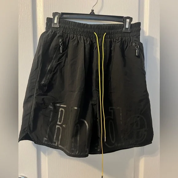 RHUDE RH Logo Short Black Large